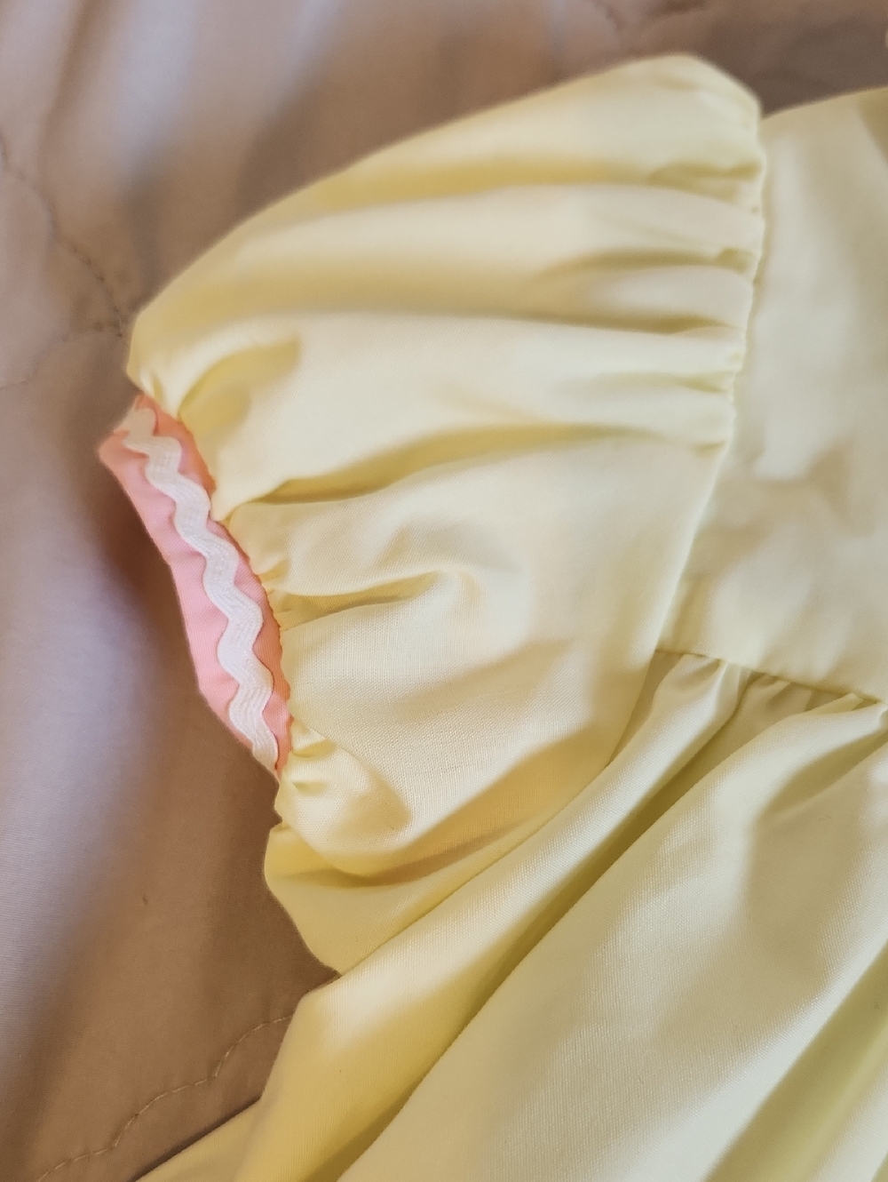 The Beaufort Bonnet Company Yellow Dress with Pink Accents - Picture 3 of 7